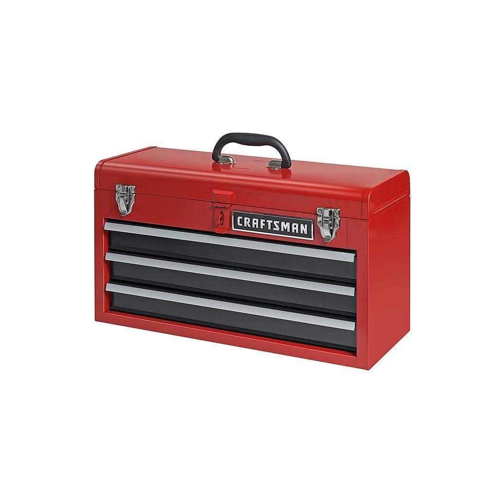 Amazon.co.jp: Craftsman 3-Drawer Metal Portable Chest